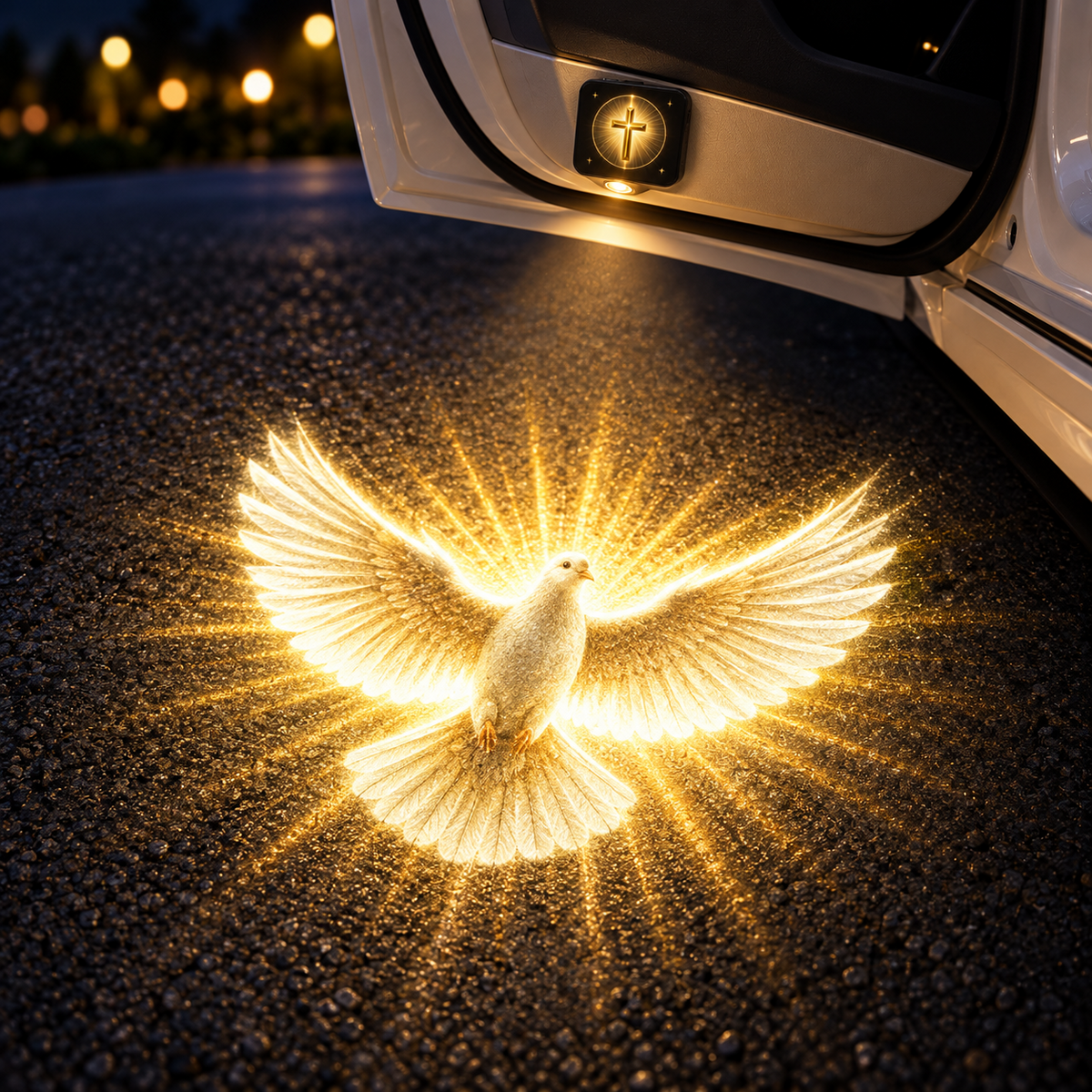 Christian Car Door Projector Light