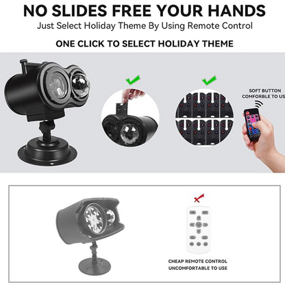 🎃👻32FT HD Halloween Projector | That Disappoint Your Halloween Party | 10 Unique HD Projection Patterns