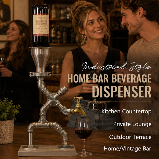 🍾Industrial Style Gravity Drink Dispenser