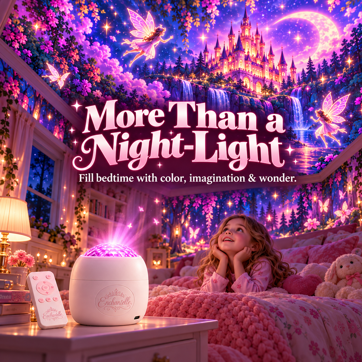 🌌✨Magical Room Projector – Turn Any Room Into a Dreamy Fantasy World🏰
