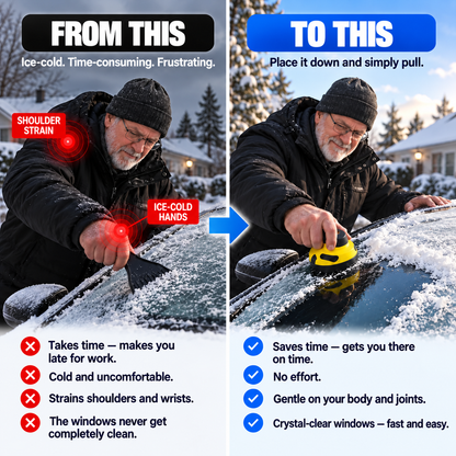 Avoid Having To Stand And Scrape Your Car Windshield This Winter.
