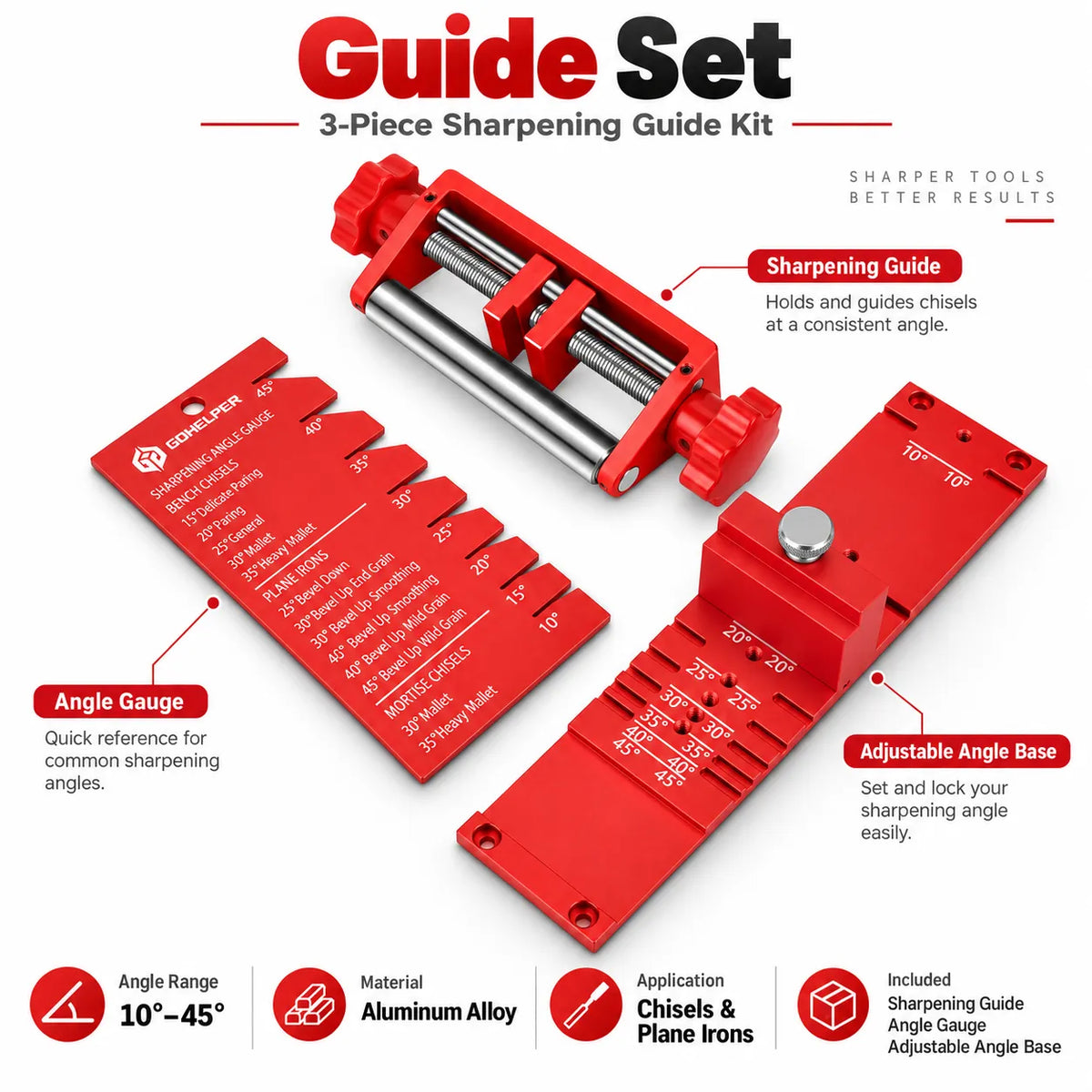 🔪✨ Angle Guide Knife Sharpener — Sharpen Blades with Precise Angles & Professional Results!