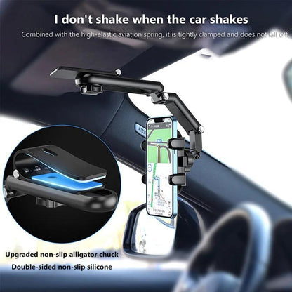 📱1080° Adjustable Car Sun Visor Phone Holder!!!