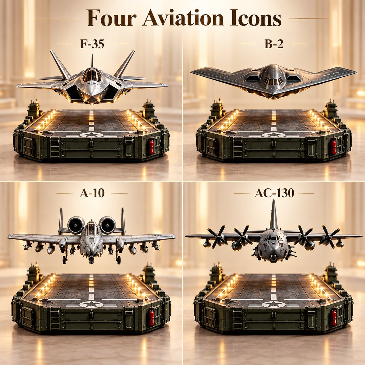 ✈️ Magnetic Levitation Fighter Jet Model