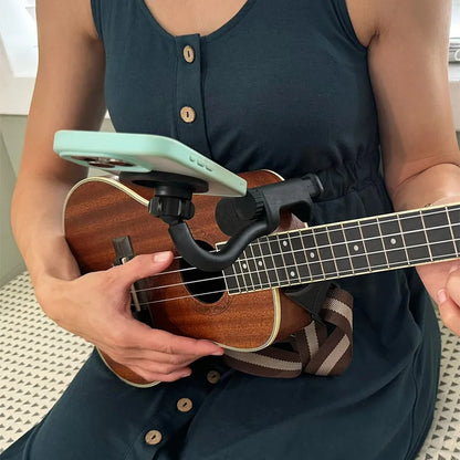 🎸Guitar or Ukulele Magnetic Phone Holder