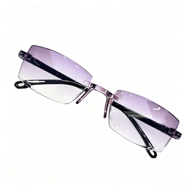 [Regain Your Youthful Vision] Ultra-Light Smart Zoom Diamond-Cut Edge Progressive Reading Glasses