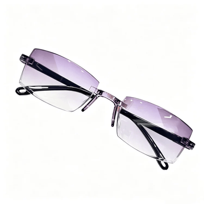 [Regain Your Youthful Vision] Ultra-Light Smart Zoom Diamond-Cut Edge Progressive Reading Glasses