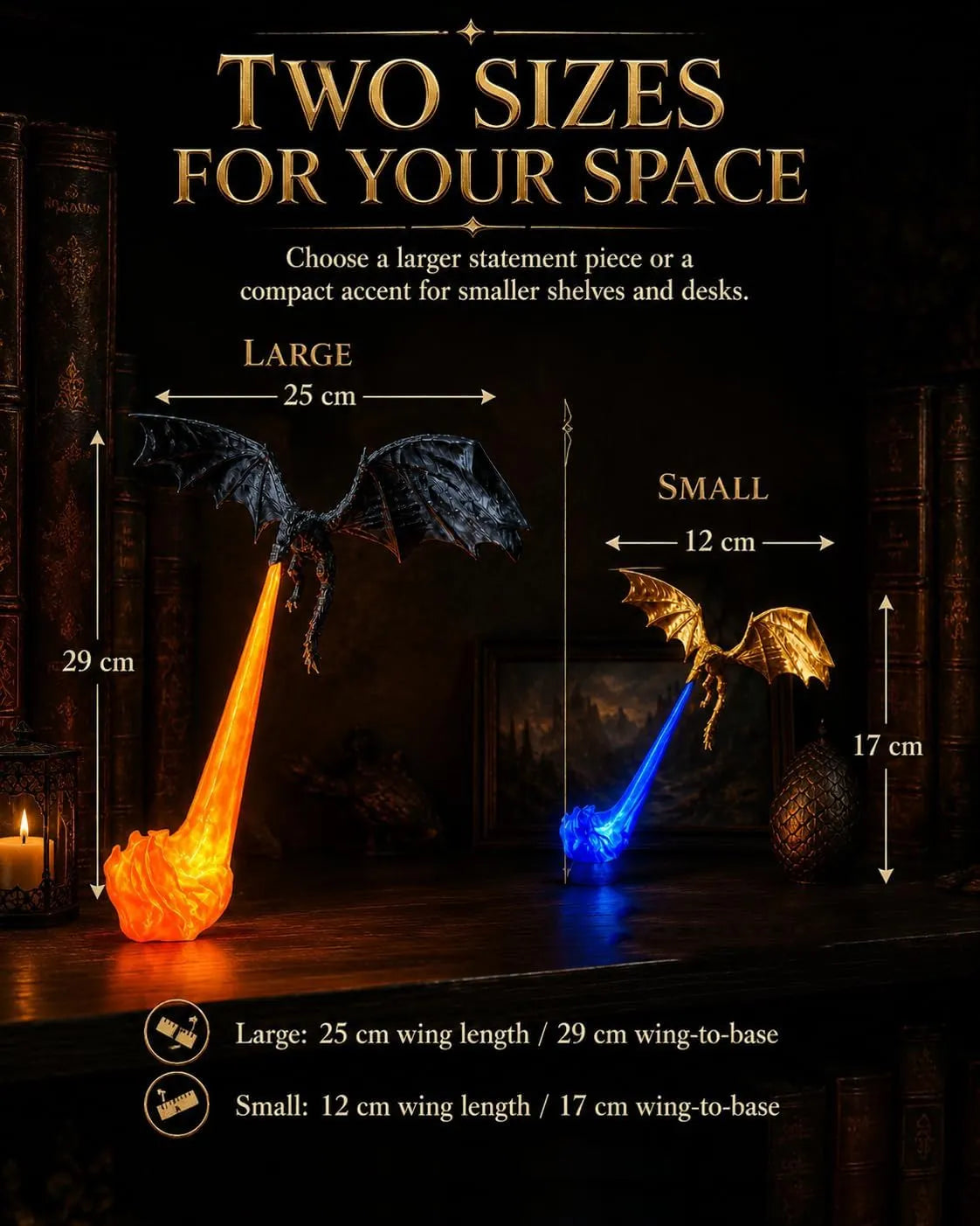 🔥LAST DAY 60% OFF🎁Flying Dragon Bookshelf Light 2026