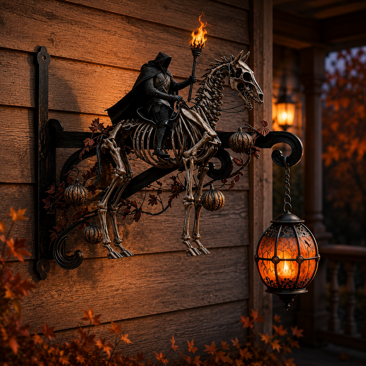 🎃 Turn Your Front Porch into a Haunted Gothic Manor!