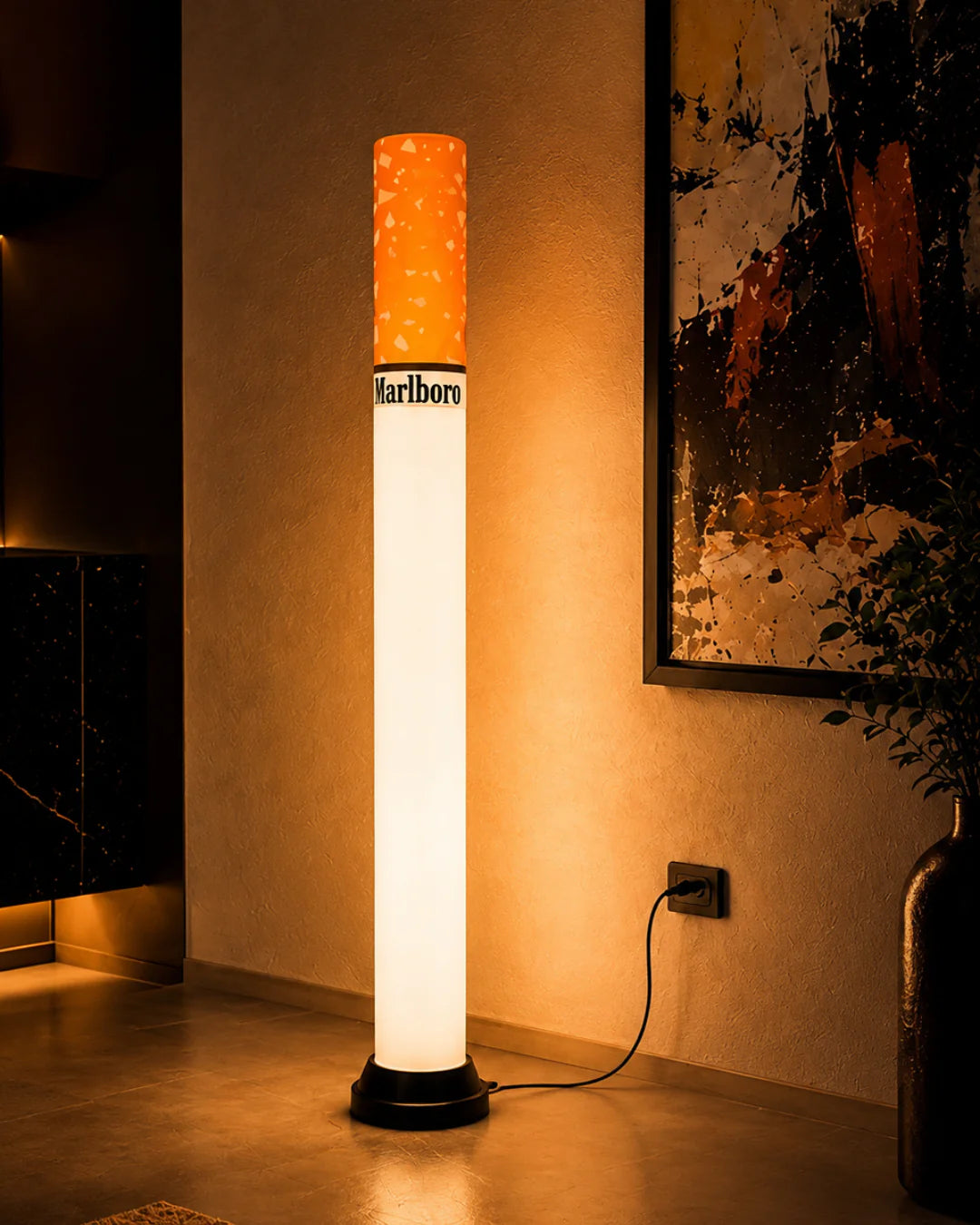 Cigarette Floor Lamp – Light That Hits More Than Nicotine 🚬💡