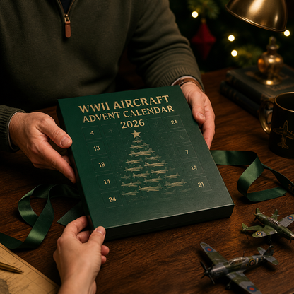 2026 Aircraft Advent Calendar – World War II Plane Collection