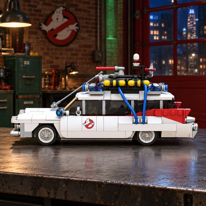 👻 Ghostbusters ECTO-1 43rd Anniversary (1984 - 2027) Building Set