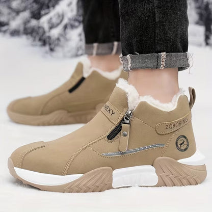 Gefütterte Winterstiefeletten – Warm, Rutschfest & Bequem für Damen und Herren ❄️