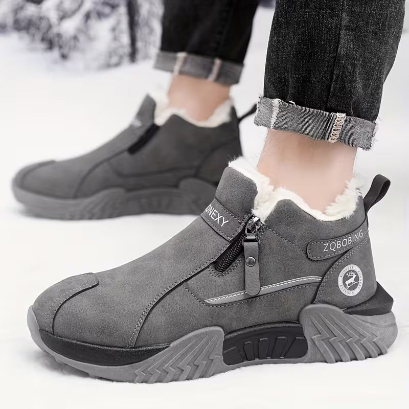 Gefütterte Winterstiefeletten – Warm, Rutschfest & Bequem für Damen und Herren ❄️