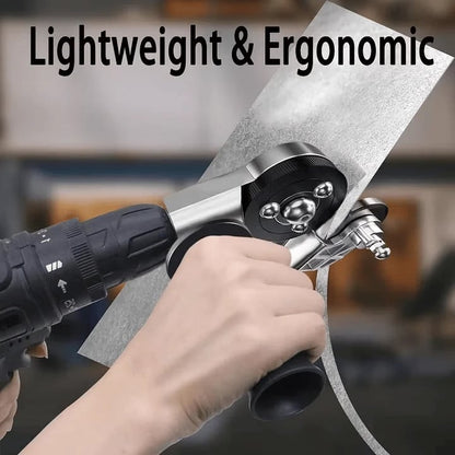 🔥🛠️ Sheet Metal Cutter Drill Attachment ⚡✂️ | Easy Metal Cutting Tool 🔩💪 for DIY, Roofing, Home Repairs & Workshop Projects 🚀