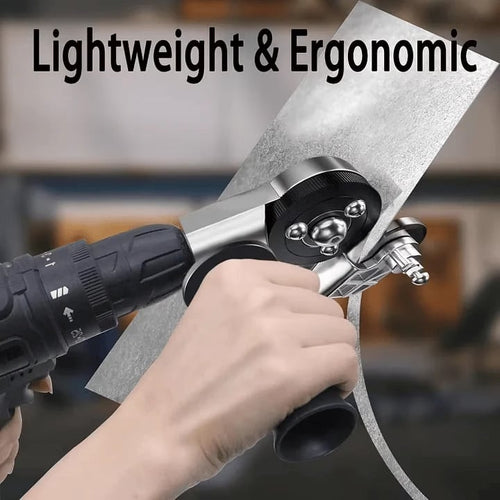 🔥🛠️ Sheet Metal Cutter Drill Attachment ⚡✂️ | Easy Metal Cutting Tool 🔩💪 for DIY, Roofing, Home Repairs & Workshop Projects 🚀