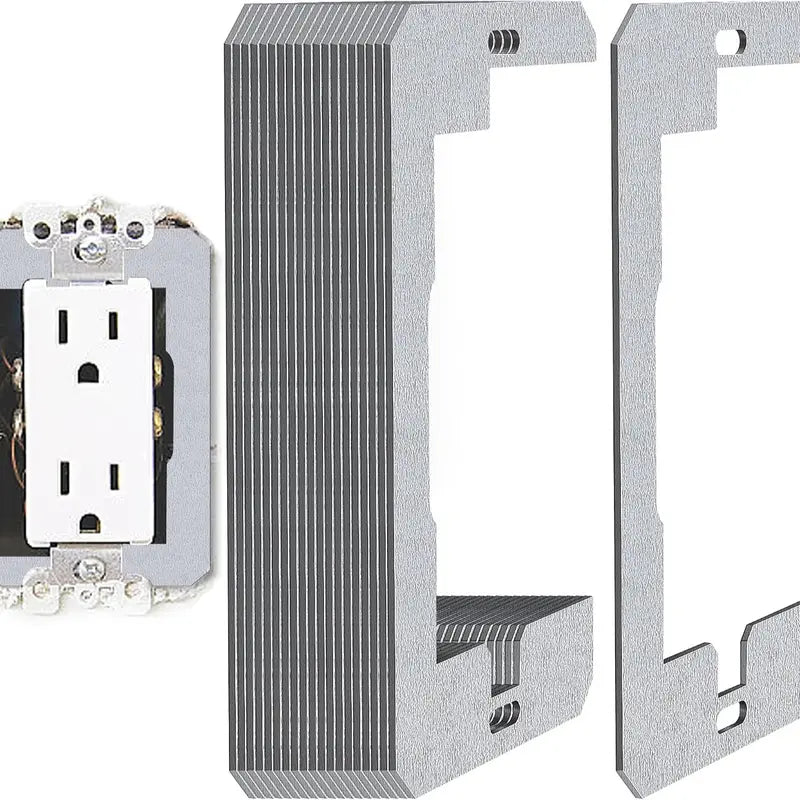 🛠 Outlet Repair Spacers – Easy Fix for Loose, Crooked & Recessed Outlets