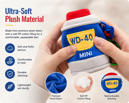 [Men's Perfume] WD40 Lubricating Oil Plush Pendant