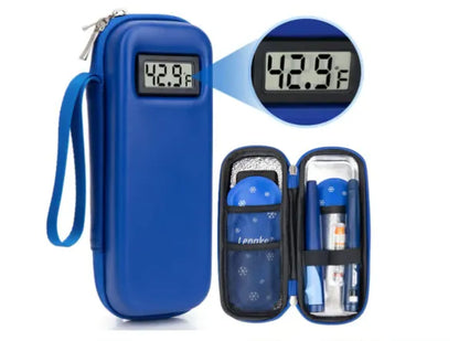 🔥Insulin Cooler Travel Case with Temperature Display