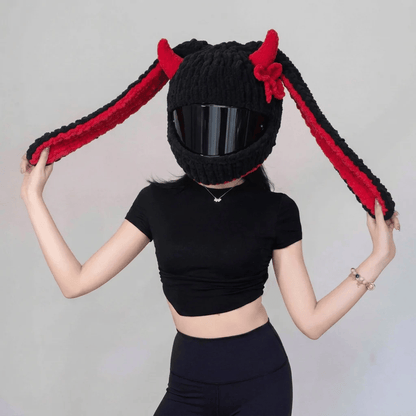 🏍️LAST DAY 49% OFF-🔥Handmade Helmet Cover | Cute Knit Helmet Topper for Motorcycle & Bike Helmets