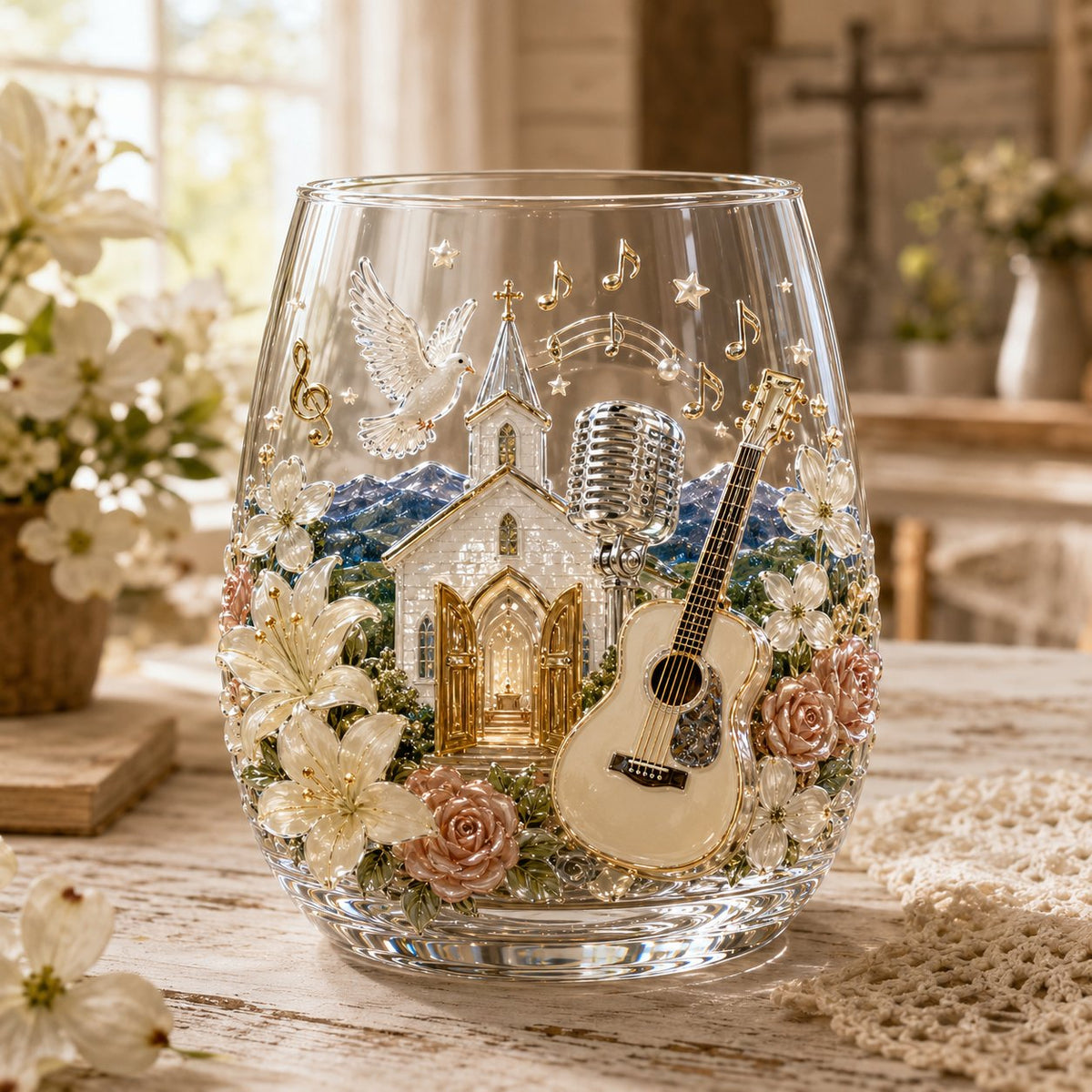 🎸✨ Queen of Country 1946–2026 3D Glass Collection