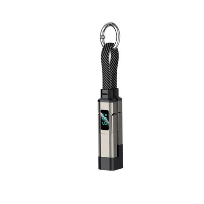 🔥HOT SALE 49% OFF🔥4-in-1 Digital Display Keychain Charging Cable