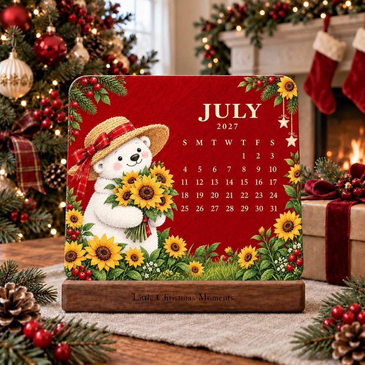 🎄🌱 Christmas Limited Edition – Eco-Friendly Plantable “Timeless” Seed Calendar 2027 🌸🌿