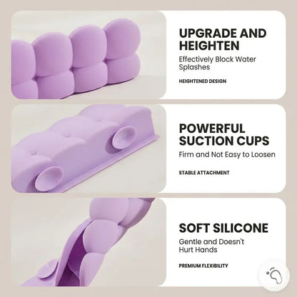 🚰✨ Silicone Sink Splash Guard – Keep Countertops Dry & Mess-Free with This Faucet Water Catcher! 💦
