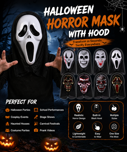 Halloween Skull Ghost Mask