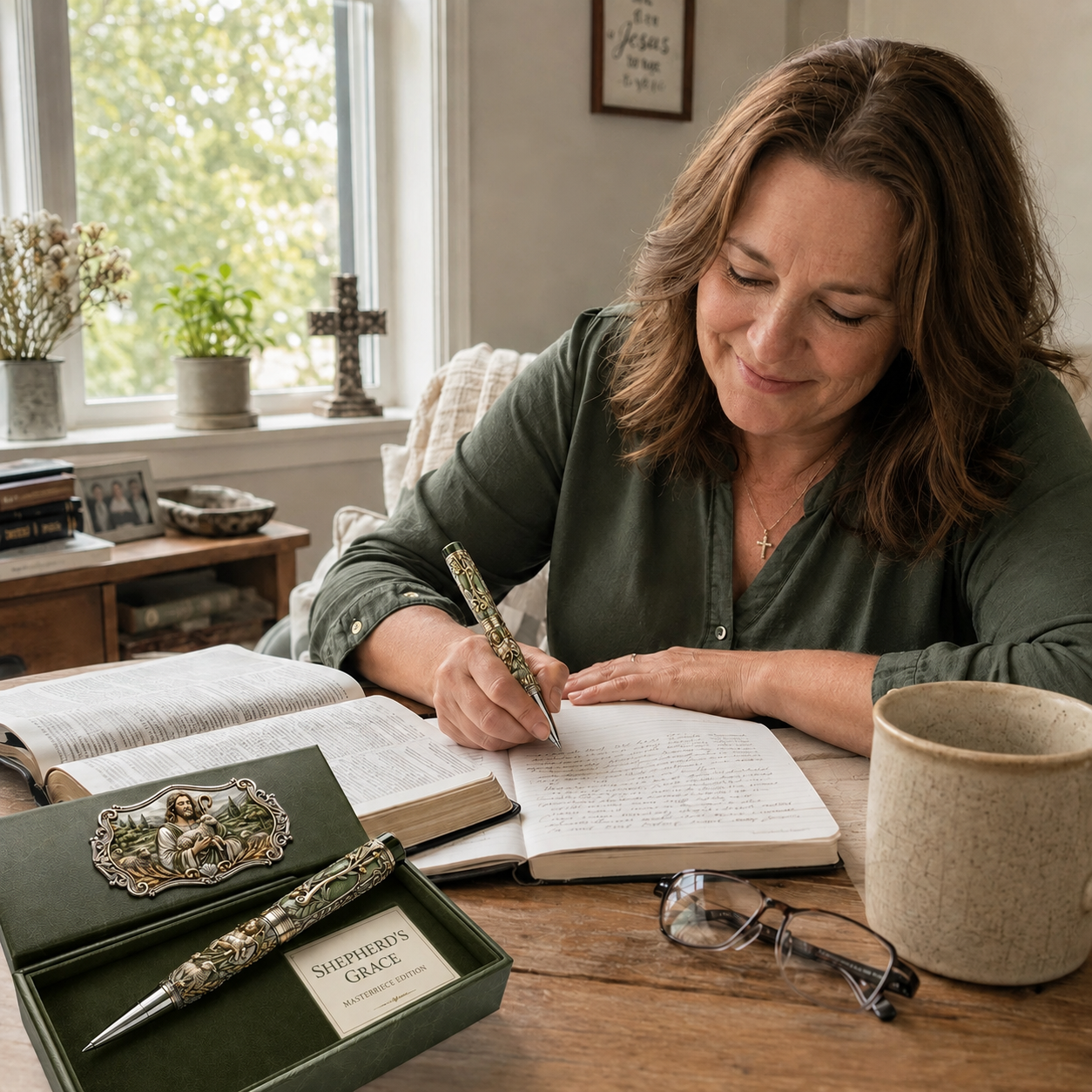 🔥 LAST DAY 50% OFF – ✝️ Sacred Legacy Faith-Inspired Keepsake Pen Collection | 6 Devotional Designs for Prayer Journaling, Bible Study & Meaningful Christian Gifts 🖊️✨