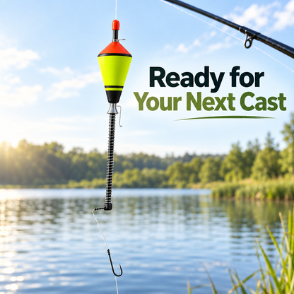 🎣Spring-Loaded Fishing Float with Adjustable Sensitivity
