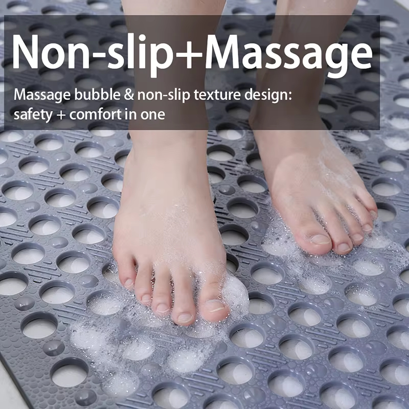 🔥Save 50% This Summer 💧 Bathroom Safety Mat - Make Every Shower Feel Safer 🚿