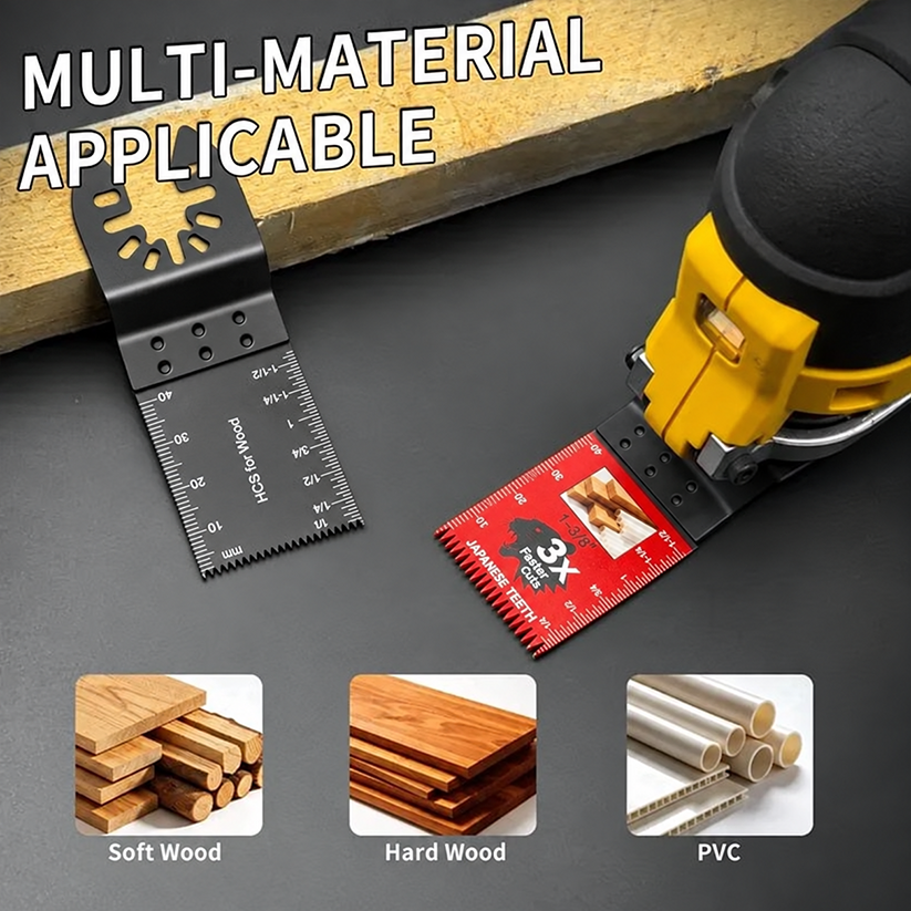 Professional Teeth Oscillating Multi-Tool Blades 🪚