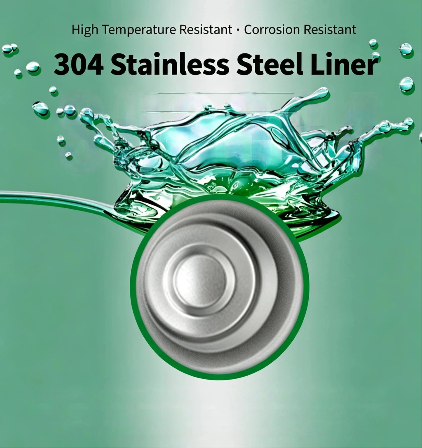 40oz Stainless Steel Ice Cup With Straw