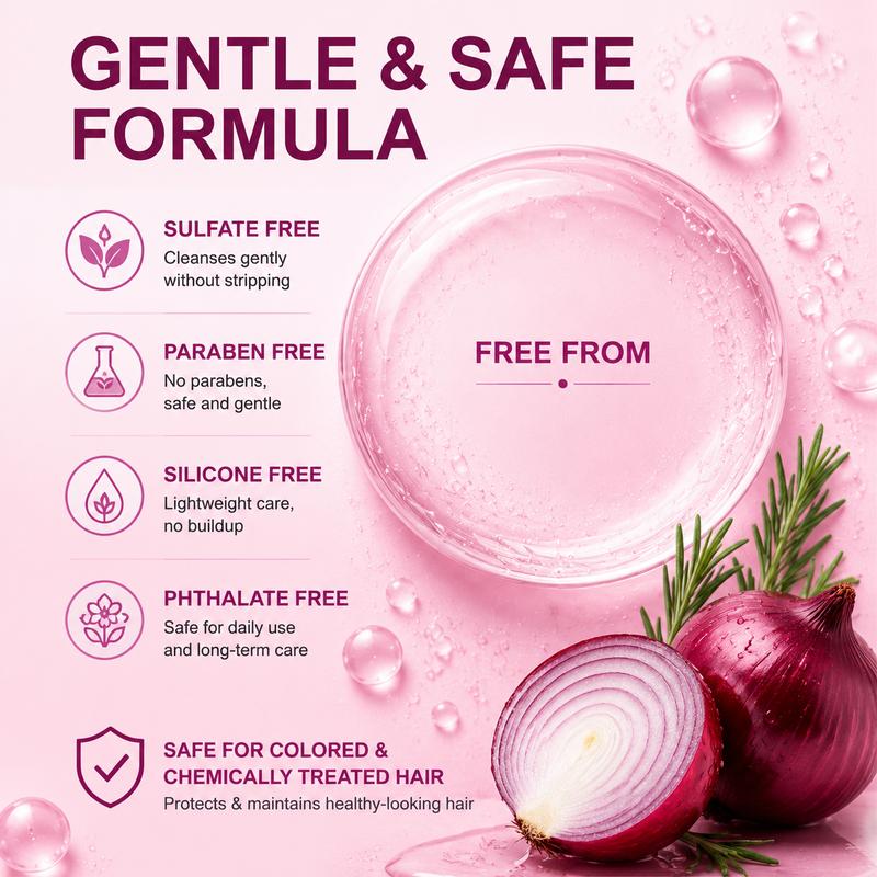 AKban Onion &amp; Biotin Shampoo 🧅