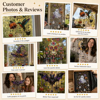 🔥🎃Halloween Suncatcher Wind Chime