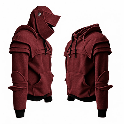 ⚔️ The Ultimate 2-in-1 Knight Hoodie