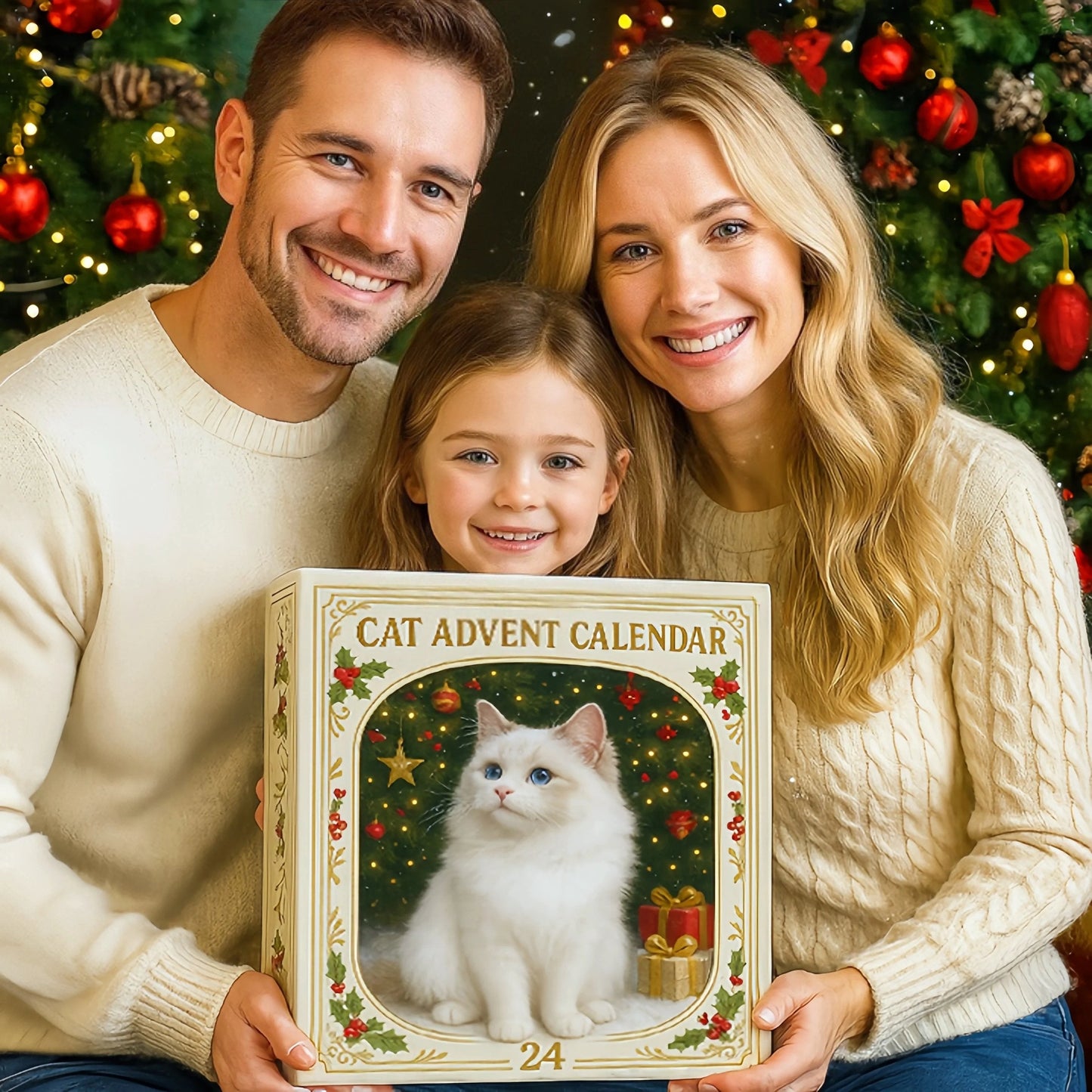 🎄💥Advent Calendar 2026 Cat Advent Calendar - Giftfor Adults Friends CatOwners and Lovers Christmas Holiday Countdown Gift