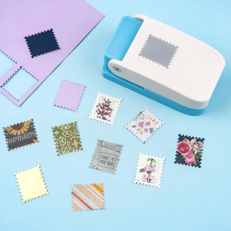 Rectangular Postage Stamp Paper Punch