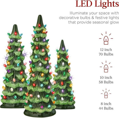 🔥Christmas Sale🎁Retro Hand-Painted Tabletop Christmas Trees🎄