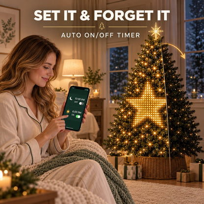 Smart Animated Christmas Tree Lights – App-Controlled LED Effects