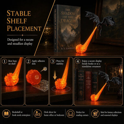 🔥LAST DAY 60% OFF🎁Flying Dragon Bookshelf Light 2026