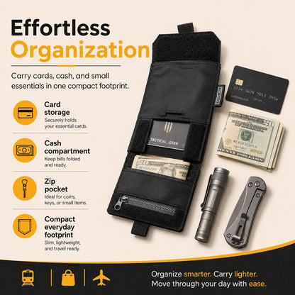💼✨Slim Belt Wallet — Ultra-Slim Hidden Carry System for Everyday Essentials🛫
