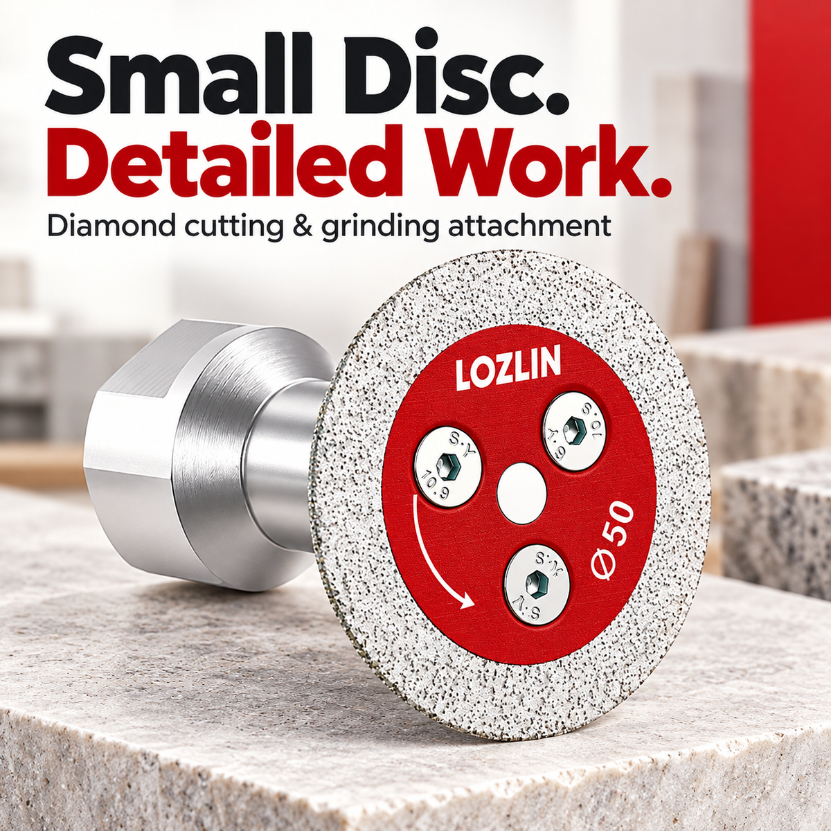 50mm compact diamond tile cutting and grinding disc