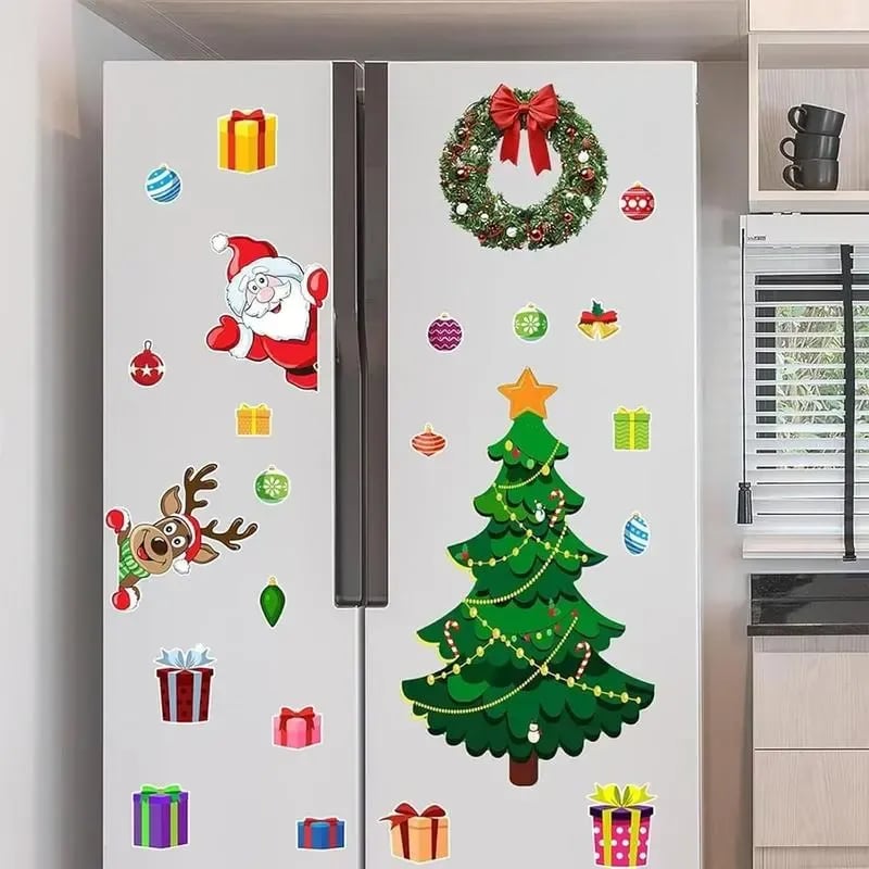 Early Christmas Sale🎁🎄 Christmas Refrigerator Magnets – Festive DIY Fridge Decoration