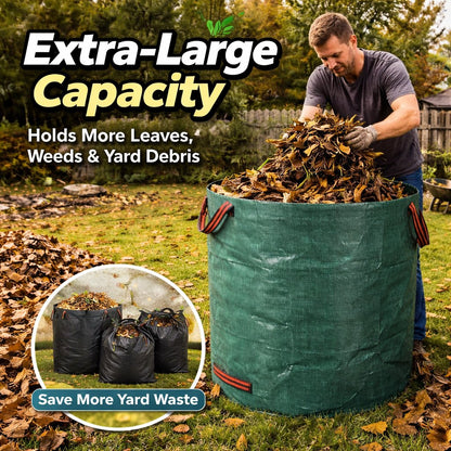 🍂 Reusable Garden Trash Bags