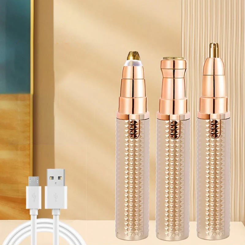 📍 2026 Sale — Over 38,000 Sold!🔥 Portable Electric Eyebrow Trimmer – Interchangeable Heads 🪒