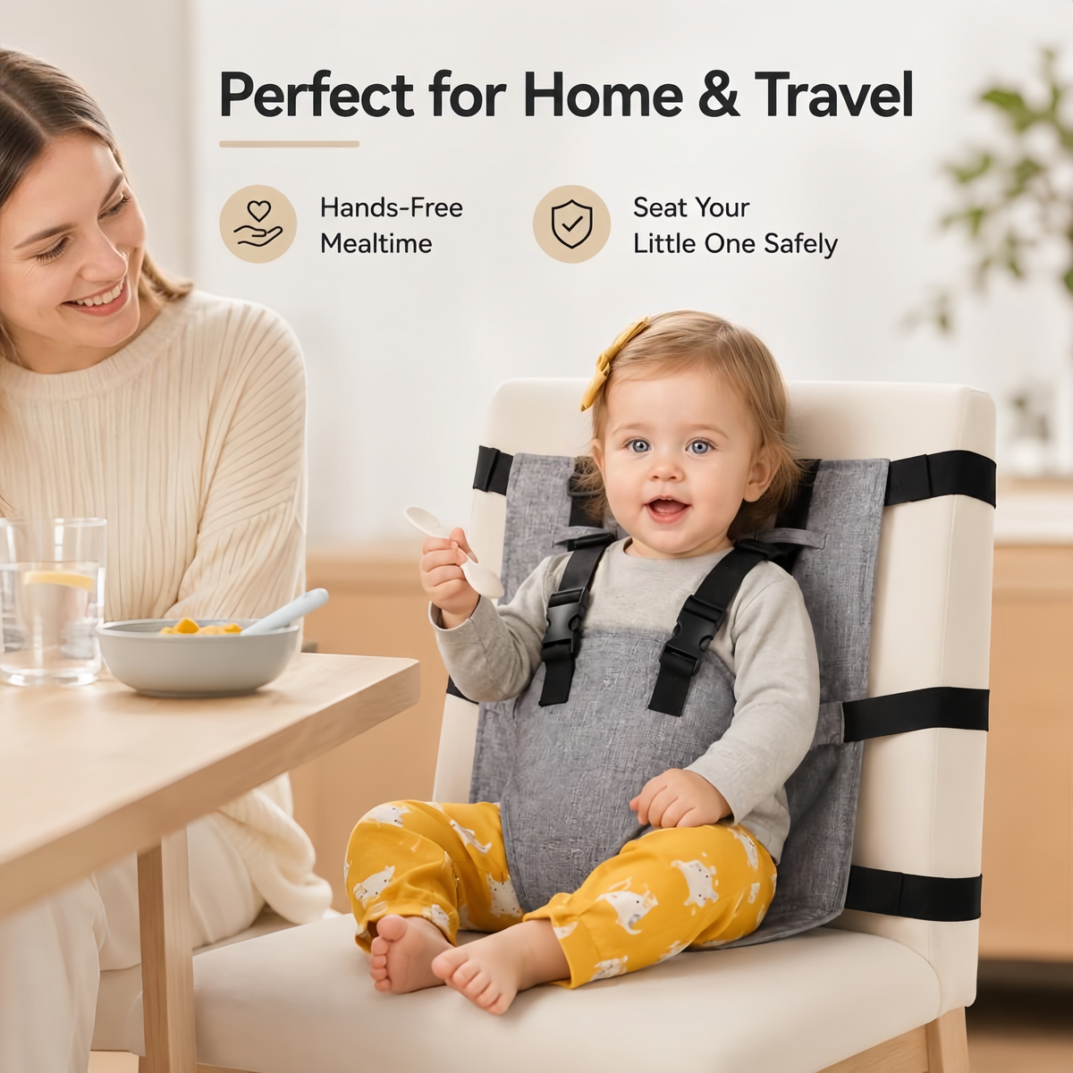 🏅Portable Baby Seat Harness for Dining Chairs