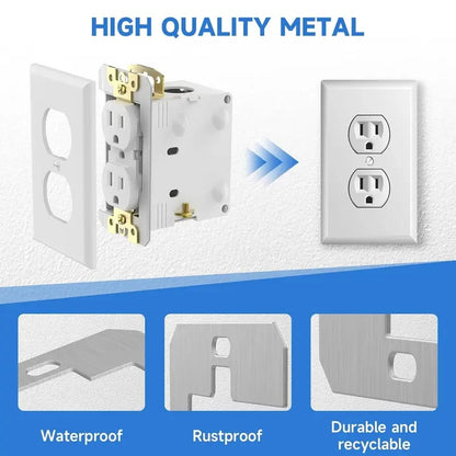 ⚡ Metal Wall Plate Outlet Spacers | Electrical Device Leveling Shims