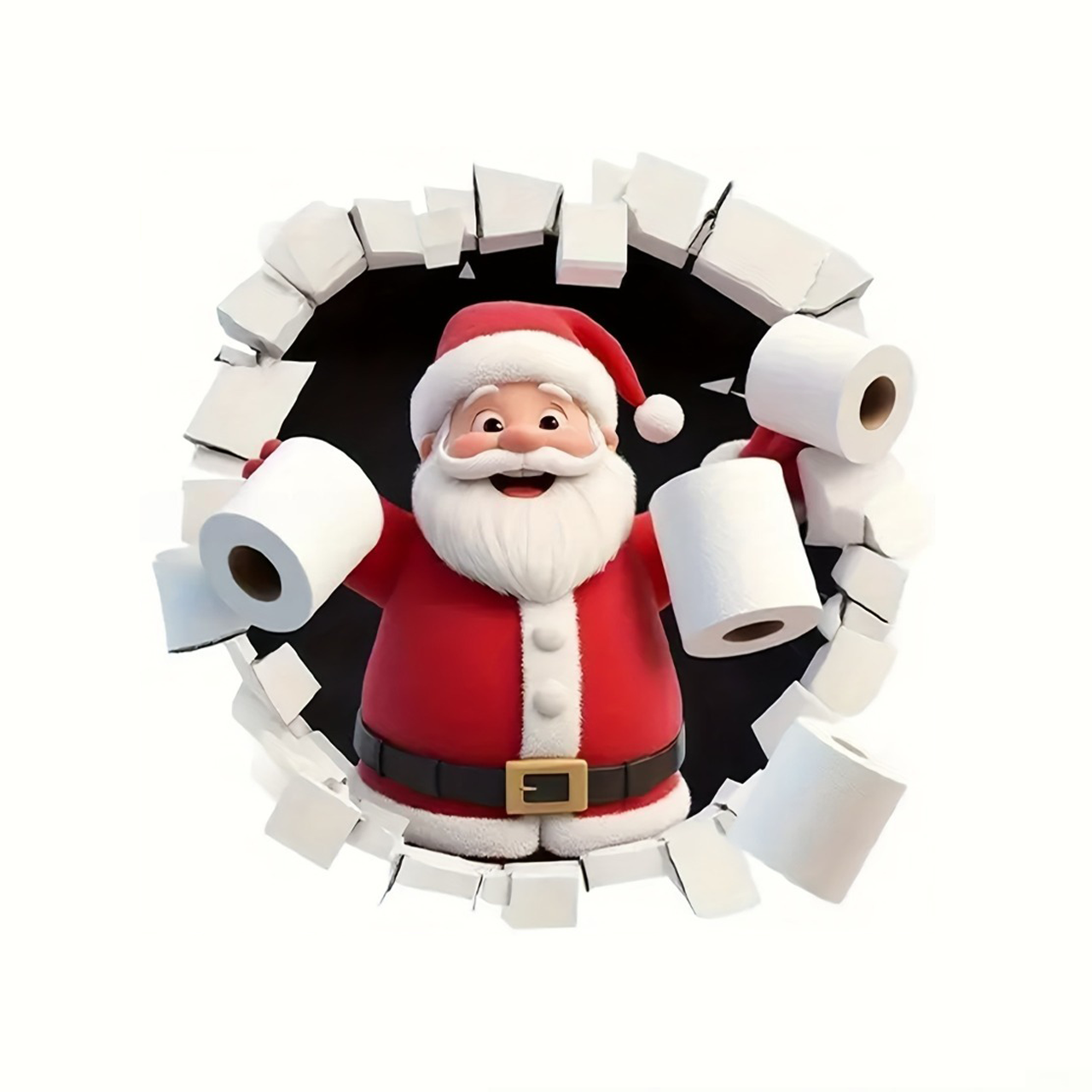 😍Santa Claus Wall Sticker